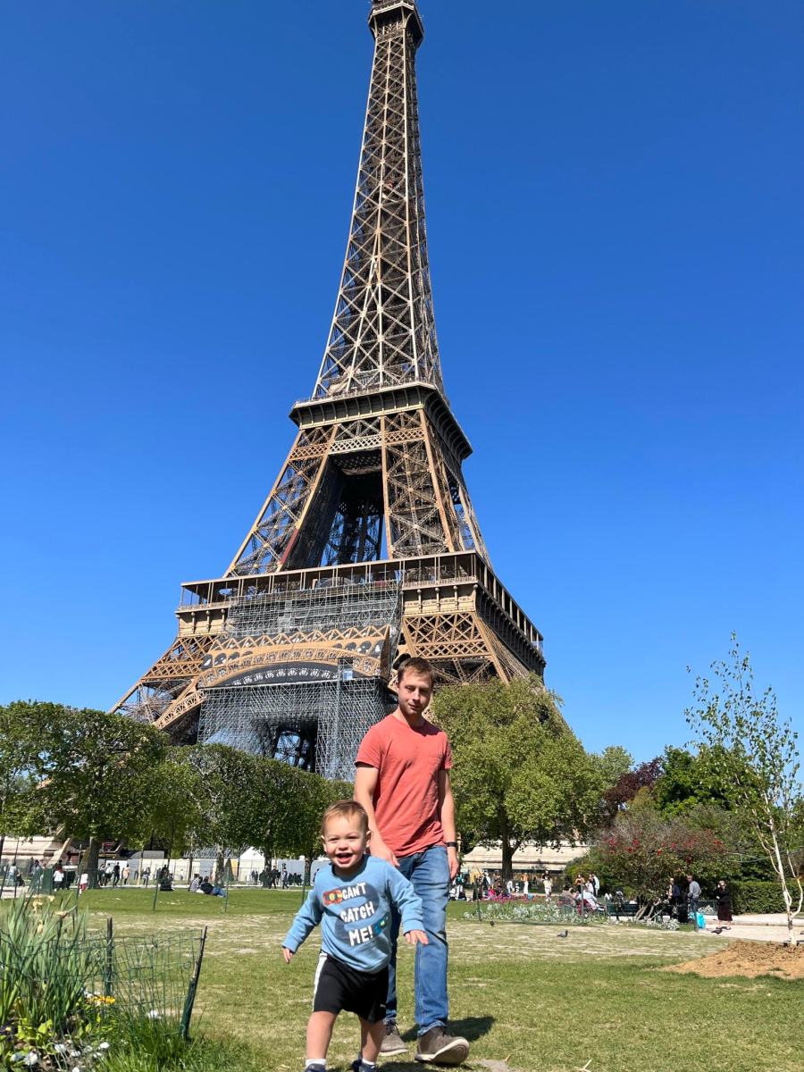 Toddler Travel in&nbsp;Paris